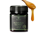 BeeNZ Raw Manuka Honey, Certified UMF 5+ (MGO 83+), Pure New Zealand Manuka Honey, Natural Sweetener, Superfood Honey for Wellness Support, No Sugar Added, Traceable from Hive to Jar, 17.6 oz/500g
