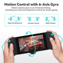 senwoo Switch Controller for Switch/OLED, One-Piece Joypad Controller Replacement for Switch Pro Controller, Switch Controllers Remote with Adjustable TURBO and Dual Motor Vibration (black)