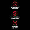 Death Wish Coffee Co., Organic and Fair Trade Dark Roast Ground Coffee, 16 oz