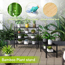 BMOSU 2-Tier Bamboo Shoe Rack Premium Stackable Shoe Shelf Storage Organizer for Hallway Closet Living Room Entryway Organizer (Natural Bamboo)