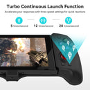 senwoo Switch Controller for Switch/OLED, One-Piece Joypad Controller Replacement for Switch Pro Controller, Switch Controllers Remote with Adjustable TURBO and Dual Motor Vibration (black)