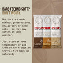 PRIMA ANCESTRAL PROTEIN BAR Grass Fed Protein Bars, 7 Pack – Animal-Based Protein Bar with Beef Tallow, Raw Honey, Seed Oil Free, Low Carb, Gluten-Free – Healthy, Energy Snacks for Clean Lifestyle (7 Pack, Cacao)