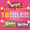 SKITTLES & Starbust Assorted Candy Variety Pack for Holidays, Gifts, Parties, Candy Assortment, 37.05 oz (18 Count) Bulk Box