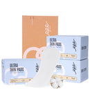 100% Organic Long Panty Liners for Women Long, Ultra Thin Cotton Cover, Long Pantiliners, Light Absorbency, Unscented Barely There Pantie Liners, Individually Wrapped (Long Liner, Size 2, 32ct)