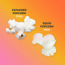 LesserEvil Himalayan Pink Salt Organic Popcorn, Premium Quality, Minimally Processed, No Vegetable Oil, 0.46 Oz, Pack of 24