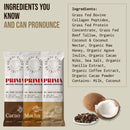 PRIMA ANCESTRAL PROTEIN BAR Grass Fed Protein Bars, 7 Pack – Animal-Based Protein Bar with Beef Tallow, Raw Honey, Seed Oil Free, Low Carb, Gluten-Free – Healthy, Energy Snacks for Clean Lifestyle (7 Pack, Cacao)