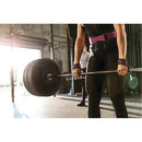 Harbinger Padded Cotton Lift Straps - Soft, Supportive Neotek Wrist Pads - 21.5" Length, 1.5" Width - Reinforced Edges & Heavy-duty Stitching - Cushions Wrists for Lifting Support