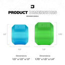 Jawzrsize Jaw Exerciser - Pop N Go Jaw Trainer, Jaw Clenching Relief, Double Chin Reducer, Jawline Shaper and Neck Exerciser