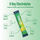 TREVI™ Sugar Free Electrolytes - Drink Mix Hydration Powder Packets - 28 Count - Orange