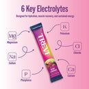 TREVI™ Sugar Free Electrolytes - Drink Mix Hydration Powder Packets - 28 Count - Orange
