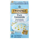 Twinings Pure Camomile & Honey Herbal Tea individually Wrapped Bags, Naturally Caffeine Free 20 Count (Pack of 6)