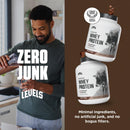 Levels Grass Fed Whey Protein Powder, No Artificials, 24G of Protein, Double Chocolate, 5LB