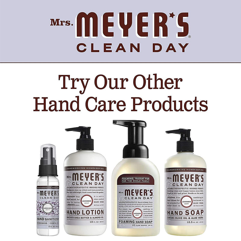 MRS. MEYER'S CLEAN DAY Liquid Hand Soap Refill, Cruelty Free and Biodegradable Formula, Lavender Scent, 33 Fl Oz (Pack of 1)