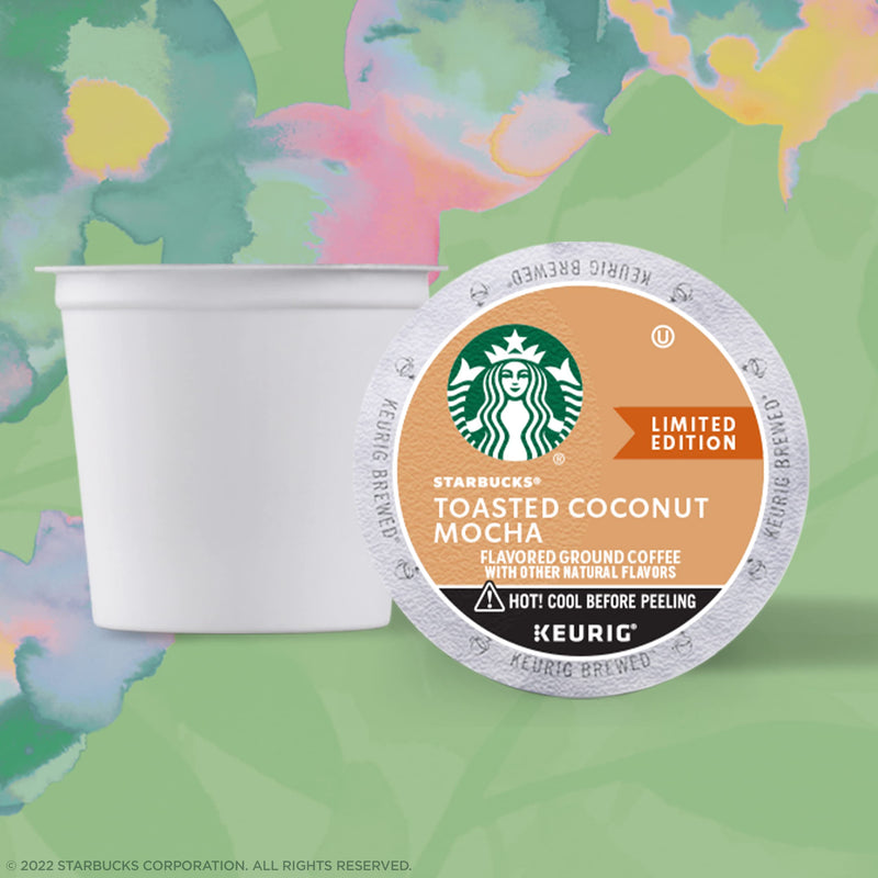 Starbucks K-Cup Coffee Pods—Caramel Flavored Coffee—100% Arabica—1 box (40 pods)