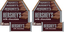 HERSHEY'S Milk Chocolate Candy Bars, 1.55 oz (36 Count)