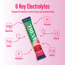 TREVI™ Sugar Free Electrolytes - Drink Mix Hydration Powder Packets - 28 Count - Orange