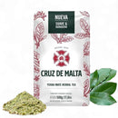 Cruz de Malta Yerba Mate Tea – 1kg (2.2 lbs) Loose Leaf – Traditional Argentine Herbal Tea – Smooth Flavor, Naturally Sourced – USA Specific Packaging – Gluten-Free – Large Leaf Low Dust Yerba Mate