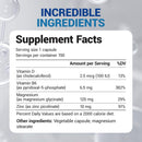 Dr. Berg Magnesium Glycinate with Vitamin D, B6 & Zinc for Stress Relief, Calm, Relaxation, & Good Sleep* - 120 mg Per Magnesium Bisglycinate Capsule - Chelated Magnesium Glycinate - 150 Caps