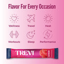 TREVI™ Sugar Free Electrolytes - Drink Mix Hydration Powder Packets - 28 Count - Orange