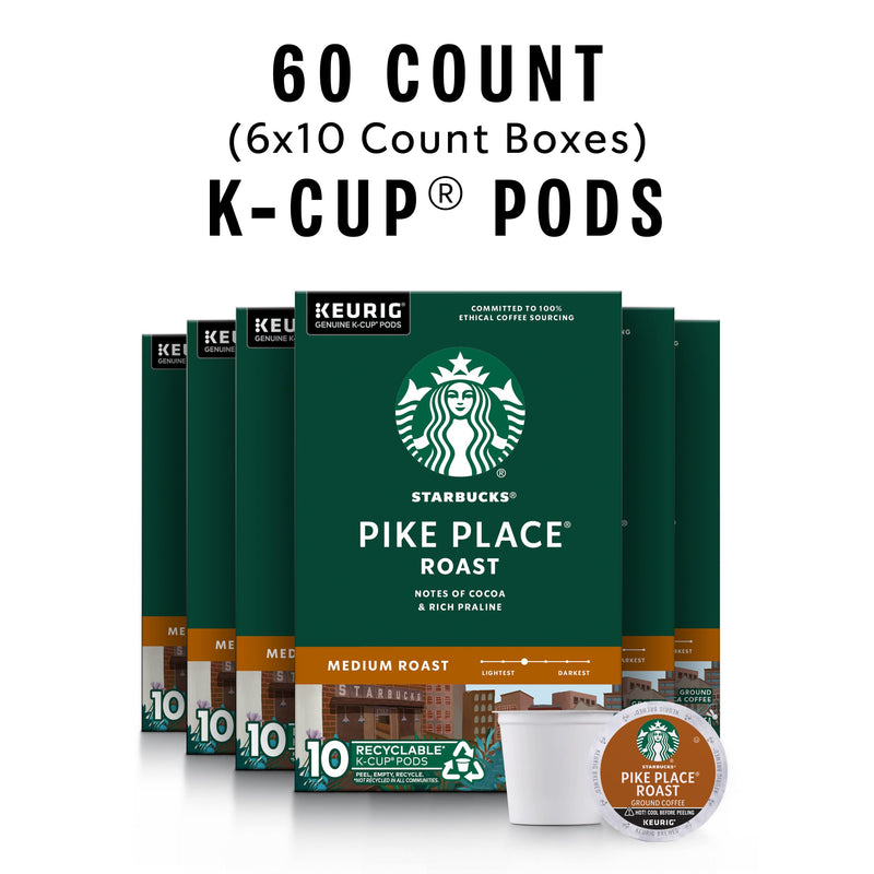 Starbucks K-Cup Coffee Pods—Caramel Flavored Coffee—100% Arabica—1 box (40 pods)