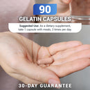 Dr. Berg L-Theanine 200mg - Includes Zinc, Copper, L-Tyrosine, & Ashwagandha – L-Theanine Supplement Adrenal Support - for Relaxation, Stress Relief, and Mental Clarity* – 90 Gelatin Capsules