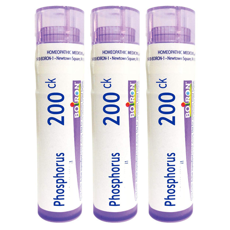 Boiron Phosphorus 30C, 80 Pellets, Homeopathic Medicine for Dizziness