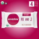 JONESBAR (Variety Pack, 12 Count (Pack of 1)), USDA Organic Fruit & Nut Bar, Non-GMO, Kosher, Vegan, Gluten Free, Simple Snack Bar