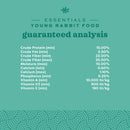 Oxbow Essentials Rabbit Food, Adult, Made with Oxbow Timothy Hay for Rabbit, Pet Pellets with Vitamins & Minerals, Small Animal Pet Products, Bunny Food, Made in USA, High Fiber, 10 lb. bag