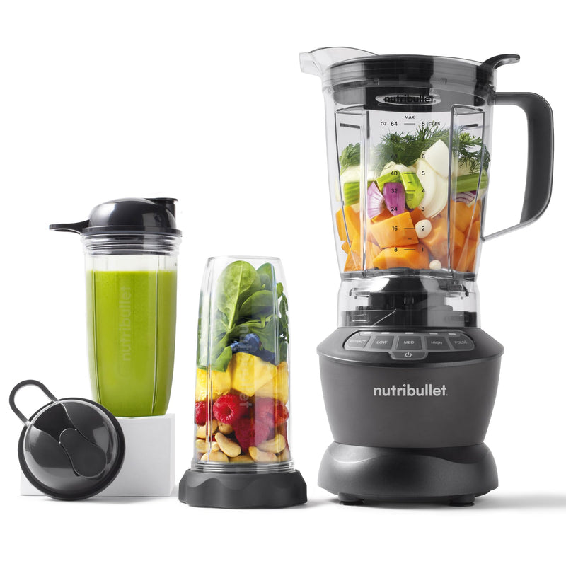 nutribullet Full-Size Blender Combo 1200W –Matte Black