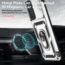 SunStory Compatible with Samsung Galaxy A17 5G Case with HD Screen Protector & Slide Camera Cover & Rotated Ring Kickstand,[Shockproof] Dual Layers Phone Case for Galaxy A17,Red