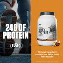 Levels Grass Fed Whey Protein Powder, No Artificials, 24G of Protein, Double Chocolate, 5LB