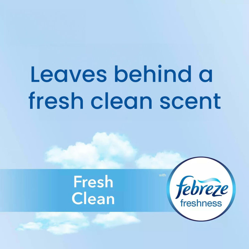 Glad Tall Kitchen Drawstring Trash Bags - Odorshield 13 Gallon White Trash Bag, Febreze Fresh Clean, 110 Count
