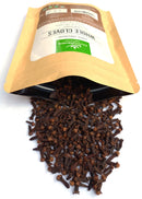 Organic Premium Grade Hand Picked Whole Cloves 3.5oz. Harvested from a USDA Certified Organic Farm in Sri Lanka