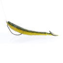 RUNCL Swimbaits Paddle 10/20/30/40PCS, 5/4/3/2 Inchs Paddle Tail, Soft Lure for Trout Crappie Bass, Durable Plastic Bait Swimmer for Saltwater/Freshwater, Fishing Lover's Gift