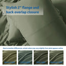 Nestl Twin Duvet Cover - Soft Double Brushed Light Grey Duvet Cover Twin/Twin XL, 2 Piece, with Button Closure, Duvet Cover 68x90 inches