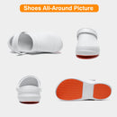 Unisex Chef Shoes Zapatos de cocina para Hombre Slip Resistant Non Slip Work Shoes Nursing Closed Toe Clogs Waterproof Men Kitchen Black/Size12