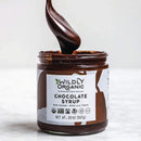 Wildly Organic Chocolate Syrup 20 Oz - Organic, Dairy-Free, Fair Trade, Non-GMO, Kosher, Vegan, Premium Rich Chocolate Flavor - Perfect for Ice Cream, Baking, Coffee, Chocolate Milk, Mocha, & Hot Cocoa - 2 Ingredients: Raw Cacao Powder & Raw Agave
