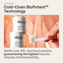 ARMRA Colostrum™ Premium Powder, Grass Fed, Gut Health Bloating Immunity Skin & Hair, Contains 400+ Bioactive Nutrients, Potent Bioavailable, Keto, Gluten & Fat Free (Unflavored | 30 Servings)