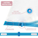 20 Pack Vacuum Storage Bags, Space Saver Bags (4 Jumbo/4 Large/4 Medium/4 Small/4 Roll) Compression for Comforters and Blankets, Sealer Clothes Storage, Hand Pump Included