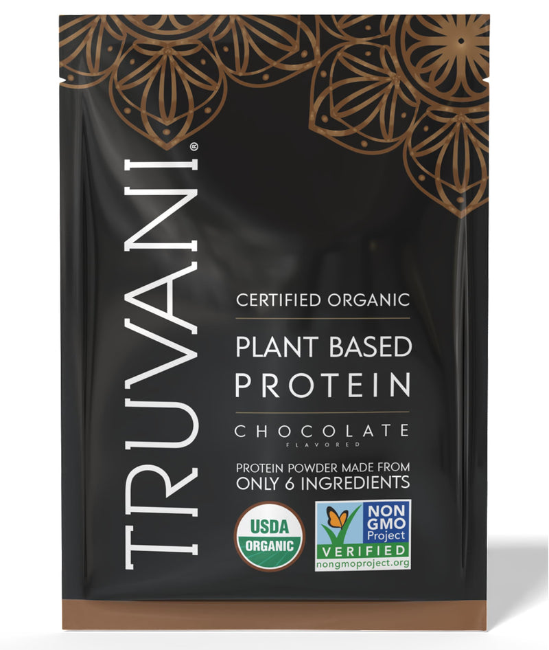 Truvani Vegan Pea Protein Powder | Vanilla | 20g Organic Plant Based Protein | 18 Servings | Keto | Gluten & Dairy Free | Low Carb | No Added Sugar