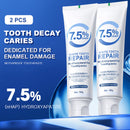 Abading 2 PCS Hydroxyapatite Toothpastes for Enamel Protection and Tooth Strengthening,Fresh Mint Flavor,Daily Use for Oral Care