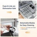 KOIOS Smoothie Blender, 900W Personal Blender for Shakes and Smoothies Kitchen with 2 No-BPA 22oz Portable Blender Cups, Single Serve Smoothies Maker Mixer for Juices, Nutritious Recipe (Grey Blue)