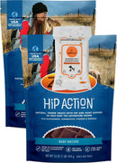 Aurora Pet Bundle (2) Zukes Hip & Joint Beef Recipe Dog Treats (16-oz Bags) with AuroraPet Wipes