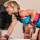 Harbinger Padded Cotton Lift Straps - Soft, Supportive Neotek Wrist Pads - 21.5" Length, 1.5" Width - Reinforced Edges & Heavy-duty Stitching - Cushions Wrists for Lifting Support