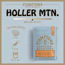 Stumptown Coffee Roasters, Medium Roast Organic Whole Bean Coffee - Holler Mountain 12 Ounce Bag with Flavor Notes of Citrus Zest, Caramel and Hazelnut