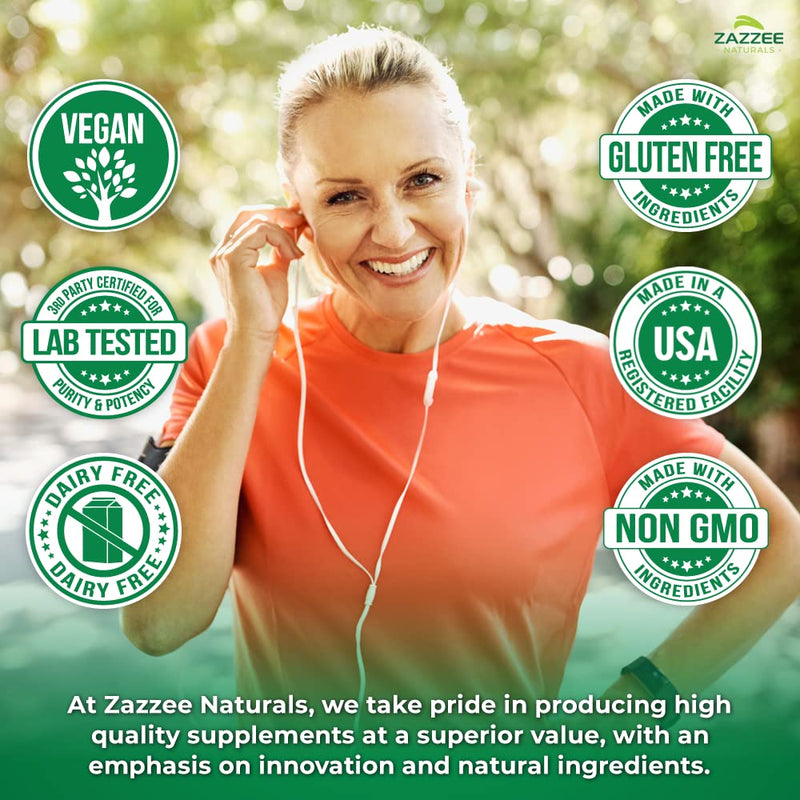 Zazzee D-Mannose Powder Plus, 2000 mg, 30 Servings, Potent & Fast-Acting, Plus 5 Billion CFU Probiotics and Pure Cranberry Juice Extract, Kosher, Free Scoop, 2.98 Oz, Gluten-Free, Non-GMO, All-Natural