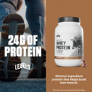 Levels Grass Fed Whey Protein Powder, No Artificials, 24G of Protein, Double Chocolate, 5LB