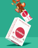 JONESBAR (Dark Chocolate Almond, (12 Count (Pack of 1)), USDA Organic Fruit & Nut Bar, Non-GMO, Kosher, Vegan, Gluten Free, Simple Snack Bar