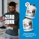 Levels Grass Fed Whey Protein Powder, No Artificials, 24G of Protein, Double Chocolate, 5LB