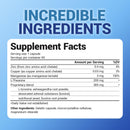 Dr. Berg L-Theanine 200mg - Includes Zinc, Copper, L-Tyrosine, & Ashwagandha – L-Theanine Supplement Adrenal Support - for Relaxation, Stress Relief, and Mental Clarity* – 90 Gelatin Capsules